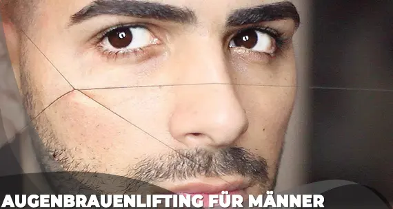Augenbrauenlifting für Männer Türkei Istanbul